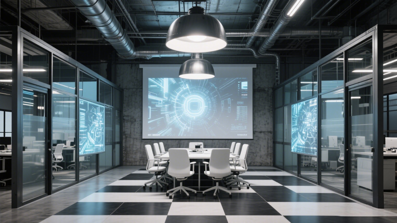 工業(yè)風(fēng)+科技感，打造年輕化辦公新體驗