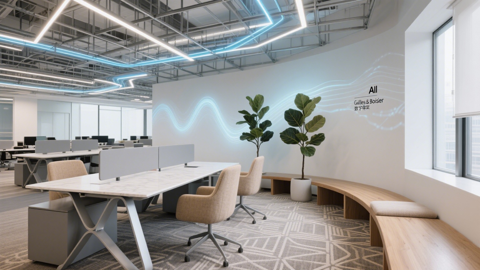 數(shù)字骨架下的溫度：AI 辦公室設(shè)計哲學(xué)