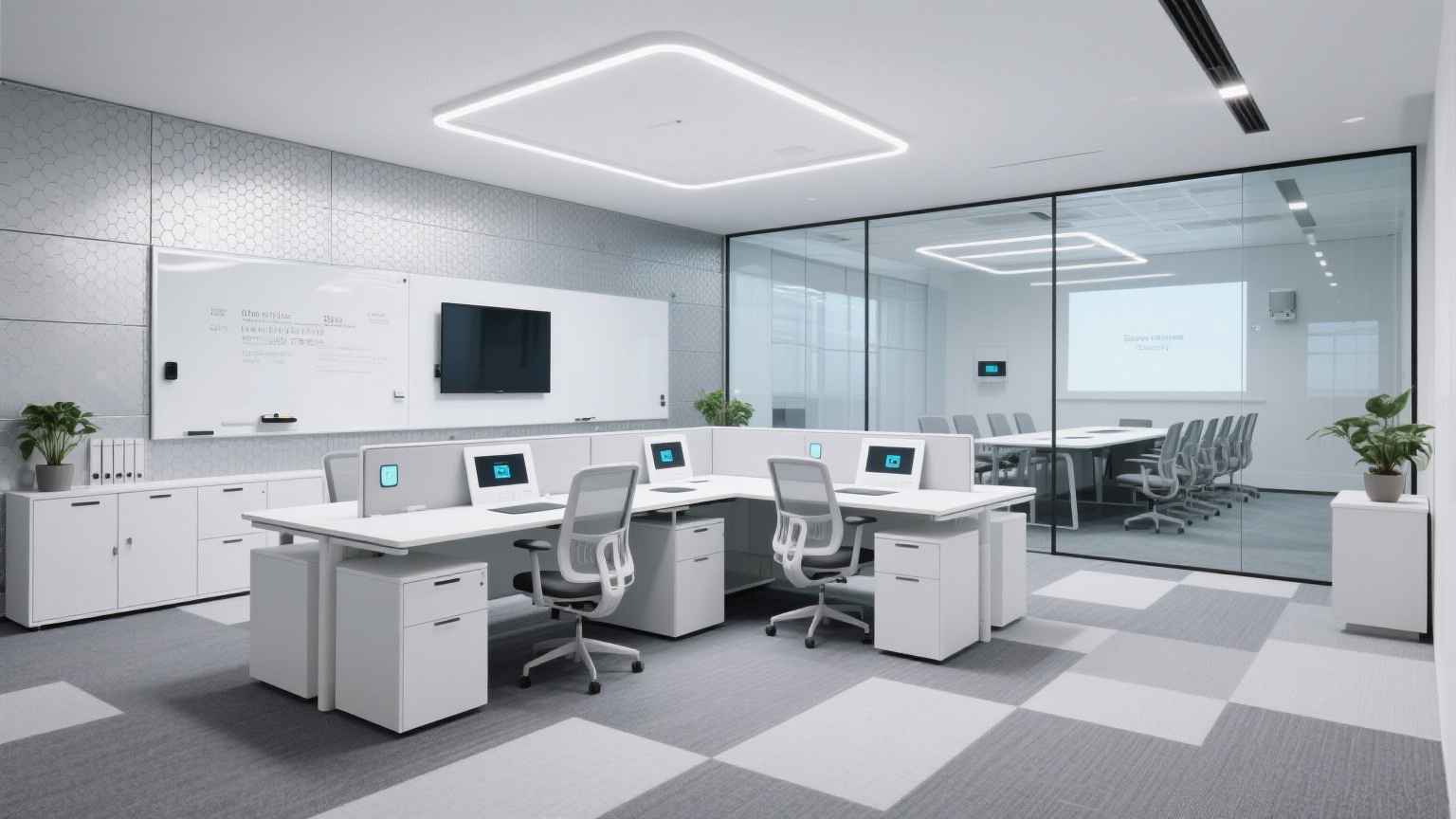 科技感辦公室，硬核設(shè)計