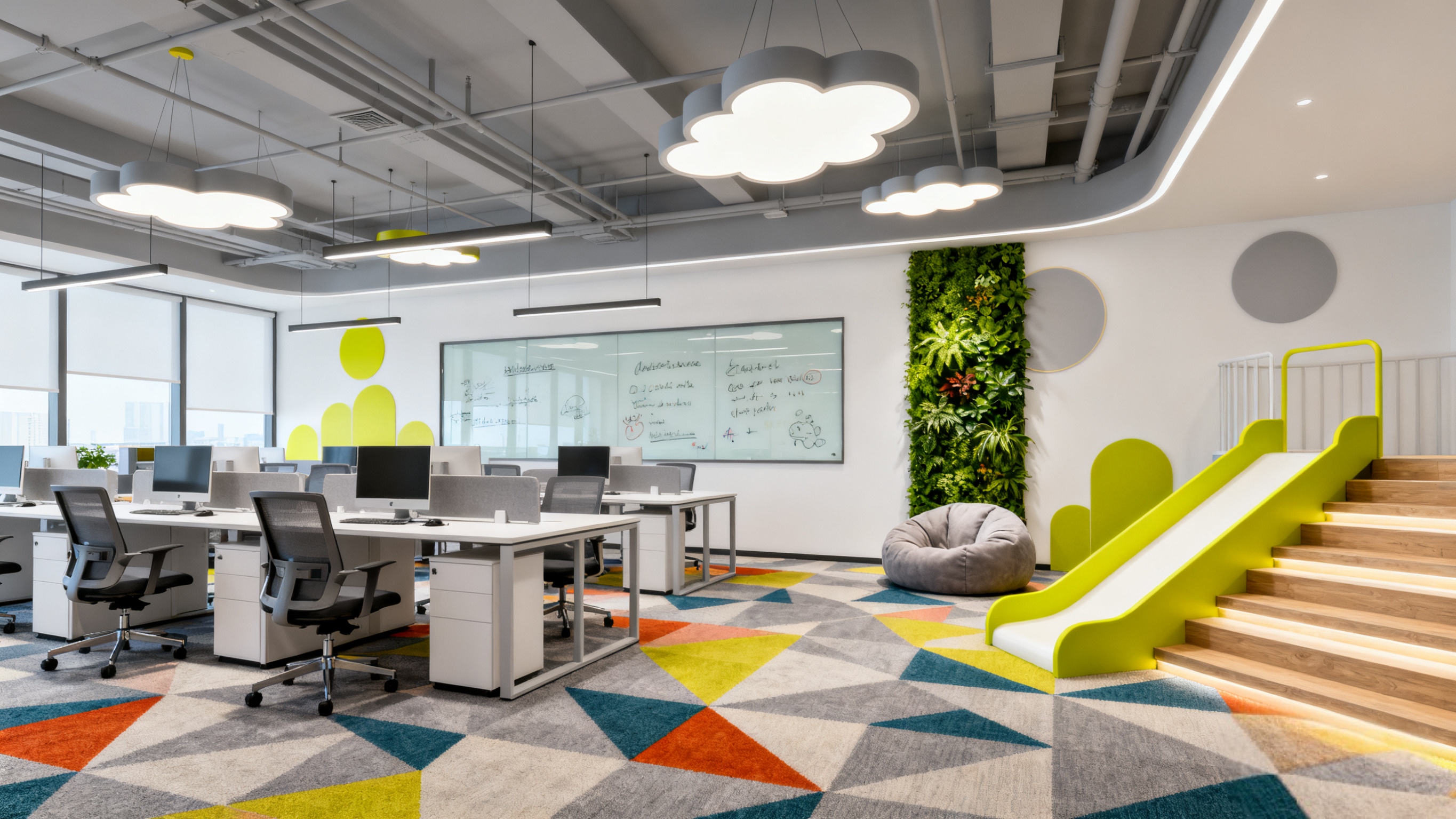 當辦公室變成“靈感游樂場”，創(chuàng)意根本停不下來